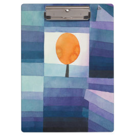 Harbinger of autumn abstract watercolor Paul Klee Klembord