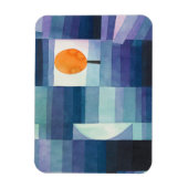 Harbinger of autumn abstract watercolor Paul Klee Magneet (Verticaal)