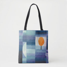 Harbinger of autumn abstract watercolor Paul Klee Tote Bag