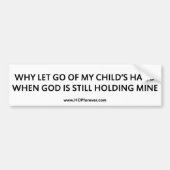 "Harbinger of Peace Messaged Bumpersticker" Bumpersticker (Voorkant)