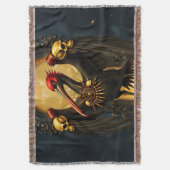 Harbinger of the Golden Gate The Nocturnal Pelican Deken (Voorkant Verticaal)