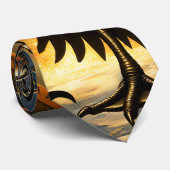 Harbinger of the Golden Gate The Nocturnal Pelican Stropdas (Opgerold)