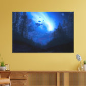 "Harbinger" Triptych Canvas (Insitu (Woonkamer))