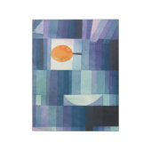 Harbinger van de abstracte waterverf van het najaa notitieblok (Linkerzijde)