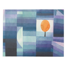 Harbinger van de abstracte waterverf van het najaa