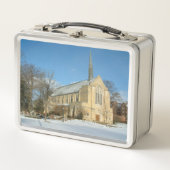 Harbison Chapel in Winter in Grove City College (Voorkant)