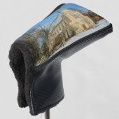 Harbison Chapel in Winter in Grove City College Golfheadcover (3/4 voorkant)