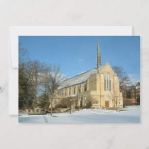 Harbison Chapel in Winter in Grove City College Kaart