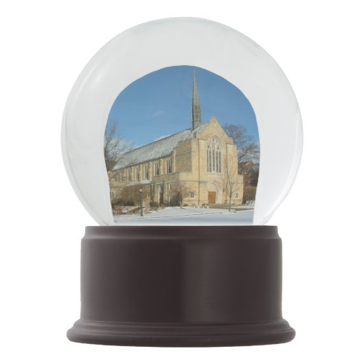 Harbison Chapel in Winter in Grove City College Sneeuwbol (Voorkant)