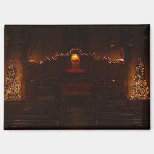 Harbison Chapel met Kerst Grove City College Magneet