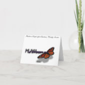 Harbison Chapel op het kerstgrove City College Feestdagen Kaart (Achterkant)