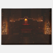 Harbison Chapel op het kerstgrove City College Magneet (Voorkant)