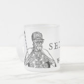 Harblinger Matglas Koffiemok (Voorkant links)