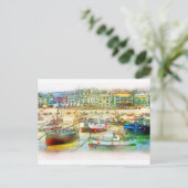 HARBOR ALS PIJNEN BRIEFKAART (Staand voorkant)