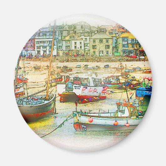 HARBOR ALS PIJNEN MAGNEET (Voorkant)