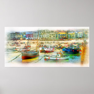 HARBOR ALS PIJNEN POSTER