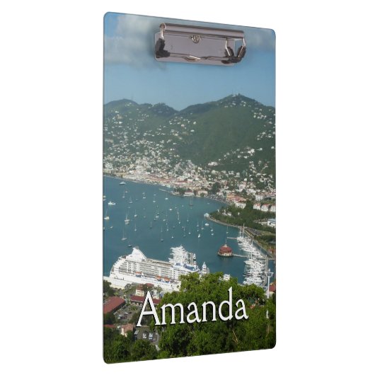 Harbor at St. Thomas US Virgin Islands Klembord (Rechts)