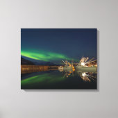 Harbor Aurora Canvas Afdruk (Voorkant)