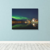 Harbor Aurora Canvas Afdruk (Insitu (Houten vloer))