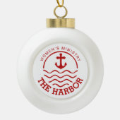 Harbor Ball Ornament (Voorkant)