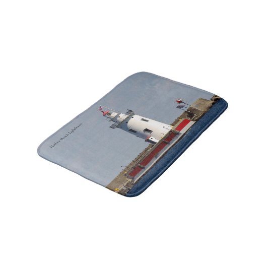 Harbor Beach Lighthouse badmat (Gekanteld)