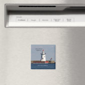 Harbor Beach Lighthouse magnet (Insitu (Vaatwasser))
