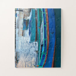 Harbor Blue Skiff, Mediterranean Coast Legpuzzel