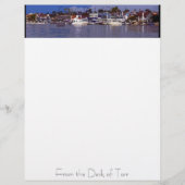 Harbor Boats Personalized Letterhead (Voorkant)