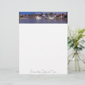 Harbor Boats Personalized Letterhead (Staand voorkant)
