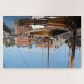 Harbor, Dutch village Legpuzzel (Horizontaal)