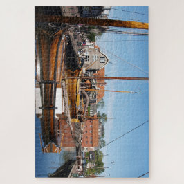 Harbor, Dutch village Legpuzzel