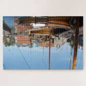 Harbor, Dutch village,  Legpuzzel (Horizontaal)