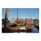 Harbor, Dutch village Perfect Poster (Voorkant)