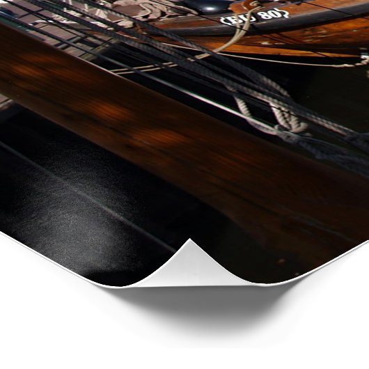 Harbor, Dutch village Perfect Poster (Hoek)