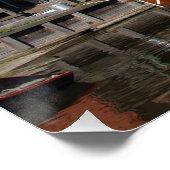 Harbor, Dutch village Perfect Poster (Hoek)