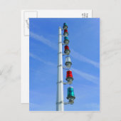 Harbor Lights, Cardiff Bay Harbour Briefkaart (Voorkant / Achterkant)