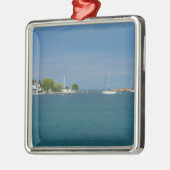 Harbor Mackinac Metalen Ornament (Links)