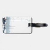 Harbor Sailships Boats Sailing Marina Bagagelabel (Achterkant horizontaal)