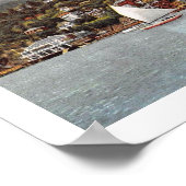 Harbor Sailships, Sausalito, Californische Vintage Poster (Hoek)