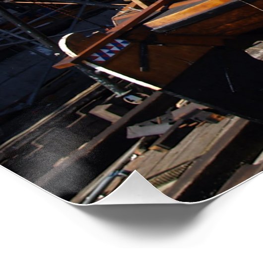 Harbor, shipyard perfect poster (Hoek)