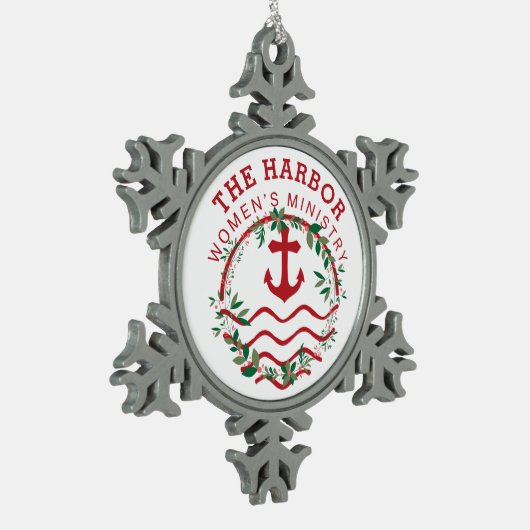 Harbor Snowflake Ornament (Links)