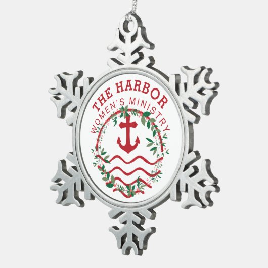 Harbor Snowflake Ornament (Rechts)