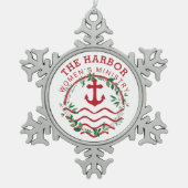Harbor Snowflake Ornament (Voorkant)