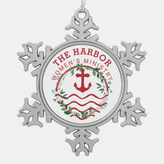 Harbor Snowflake Ornament (Voorkant)