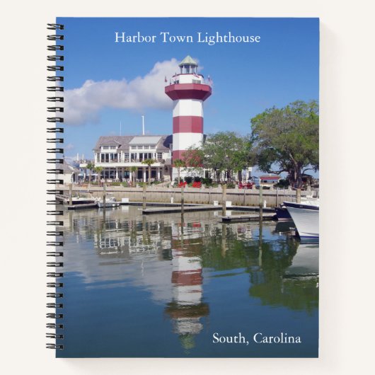Harbor Town Lighthouse notitieblok Notitieboek (Voorkant)