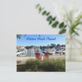 Harbor Town Yacht Basin Marina Hilton Head Island Briefkaart (Staand voorkant)