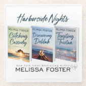 Harborside Nights Onderzetter Glazen Onderzetter (Voorkant)