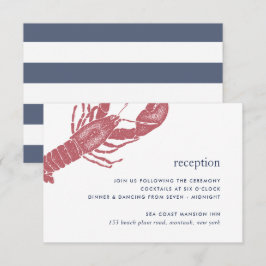 Harborside Trouwreceptie Enclosure Card Kaart