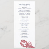 Harborside Wedding Ceremony Programma Programmakaart (Achterkant)