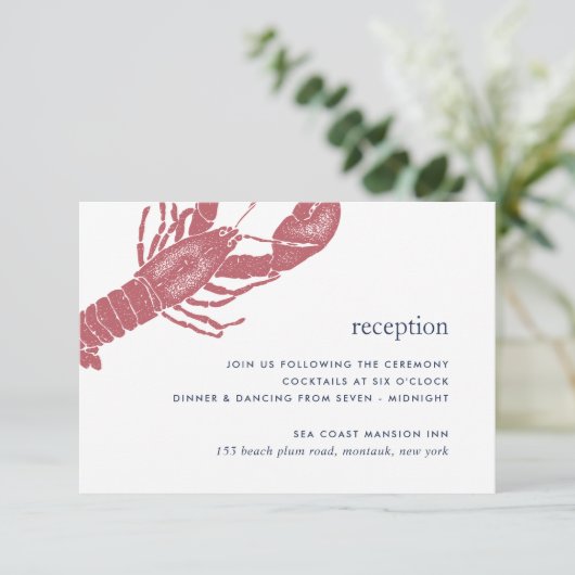 Harborside Wedding Receptie Enclosure Kaart (Staand voorkant)